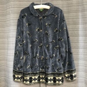 Womens Cabela’s Blue Long Sleeve Fleece Tunic in Size XL